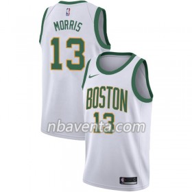 Camiseta Hombre Boston Celtics Marcus Morris 13 2018-19 Nike City Edition Blanco Swingman